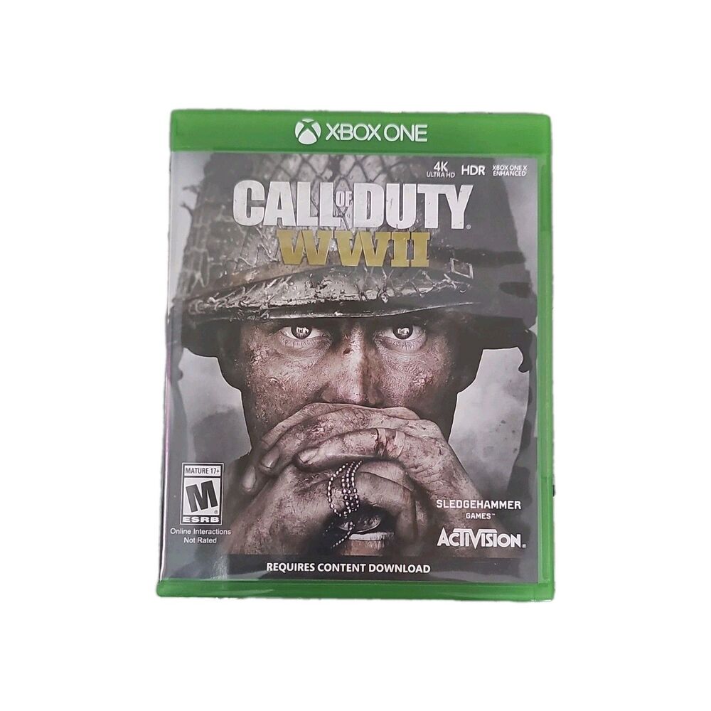 Call of Duty: WWII by Activision Xbox One, 4K HDR, Multiplayer, M Rated